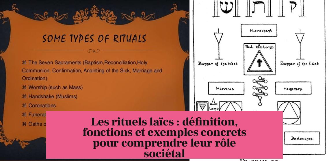 Les rituels laïcs : définition, fonctions et exemples concrets pour comprendre leur rôle sociétal