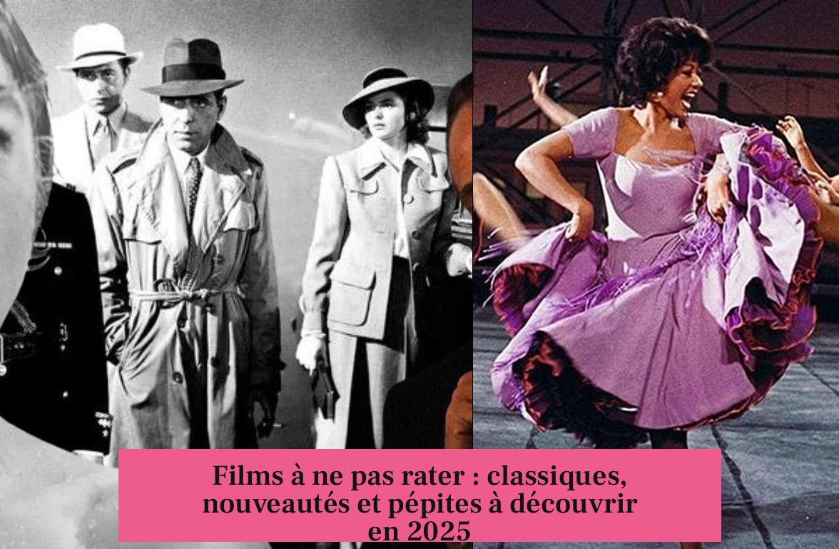 Films à ne pas rater : classiques, nouveautés et pépites à découvrir en 2025