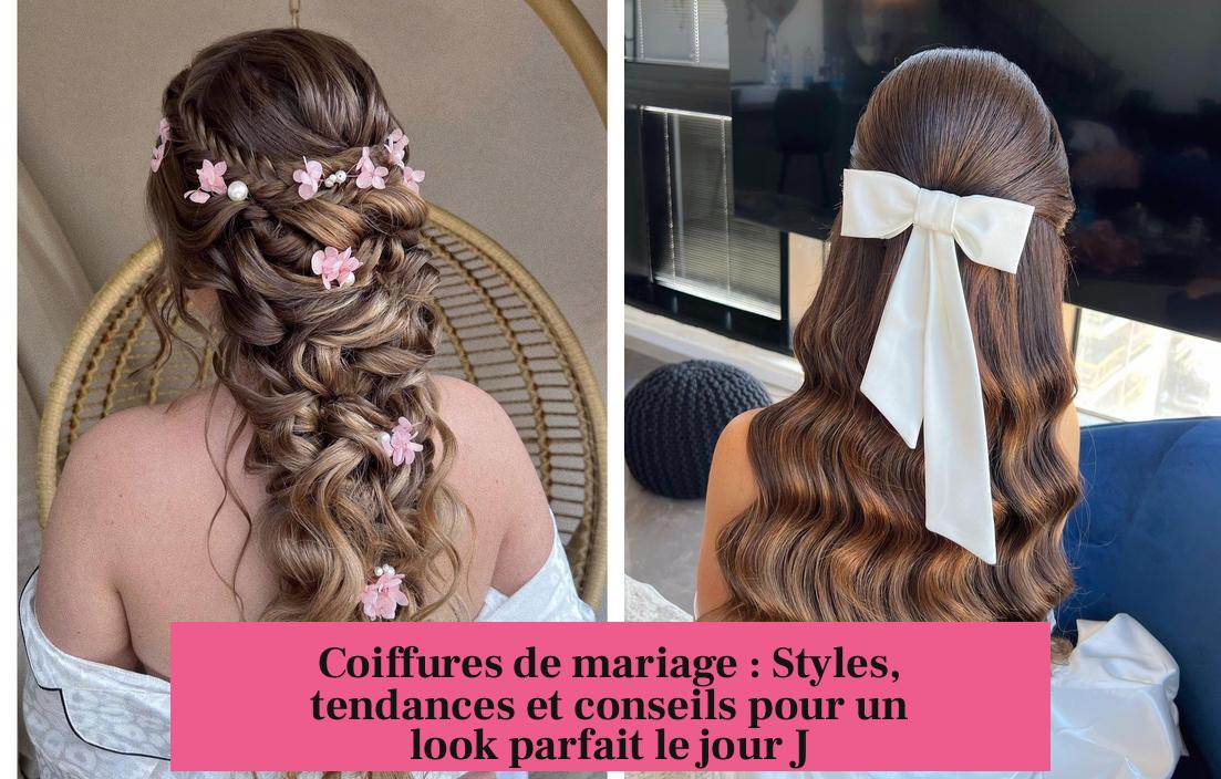 Coiffures de mariage : Styles, tendances et conseils pour un look parfait le jour J