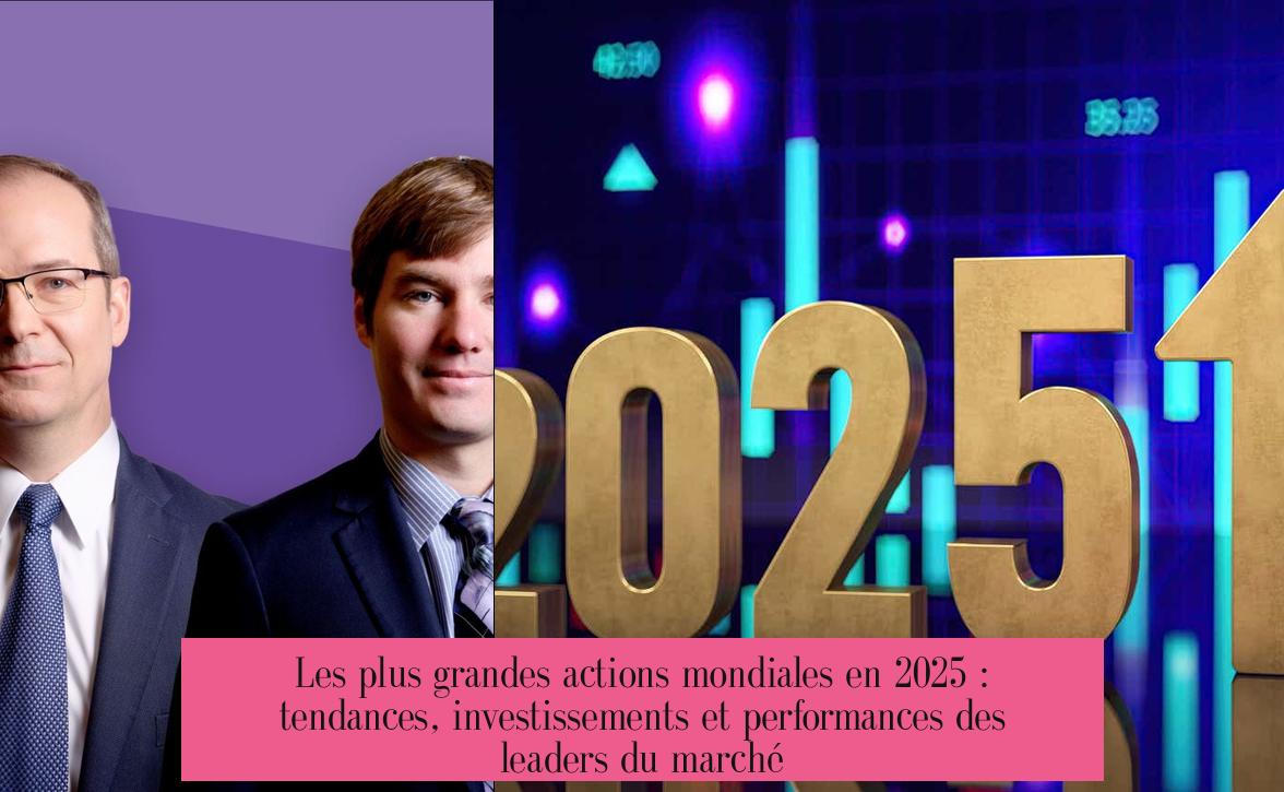 Les plus grandes actions mondiales en 2025 : tendances, investissements et performances des leaders du marché
