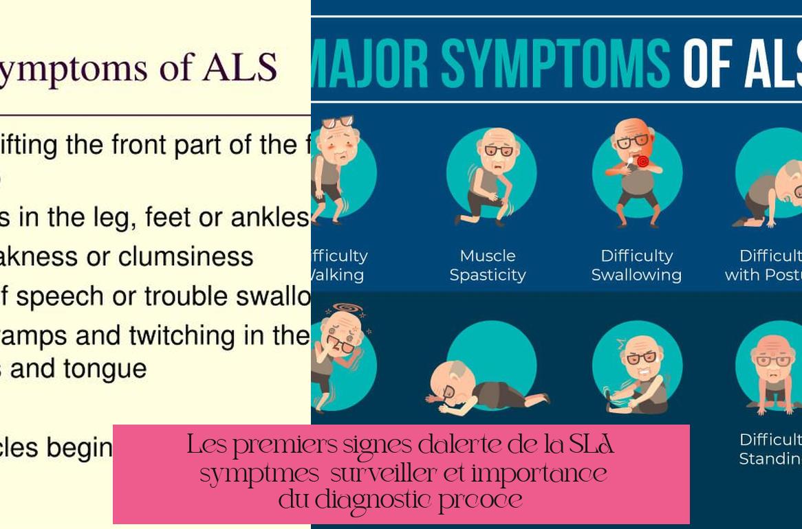 Les premiers signes d'alerte de la SLA : symptômes à surveiller et importance du diagnostic précoce