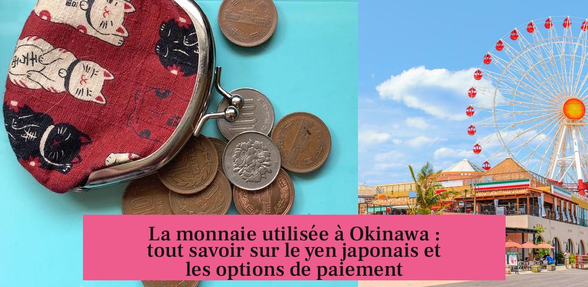 La monnaie utilisée à Okinawa : tout savoir sur le yen japonais et les options de paiement