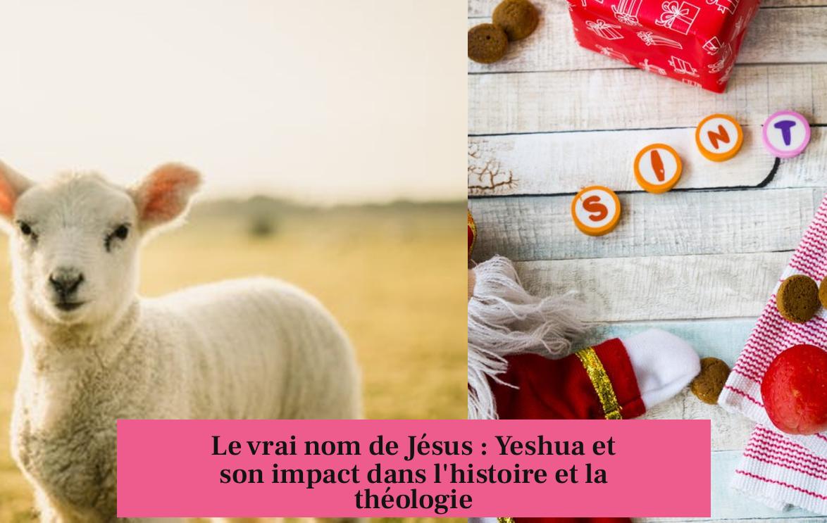 Le vrai nom de Jésus : Yeshua et son impact dans l'histoire et la théologie