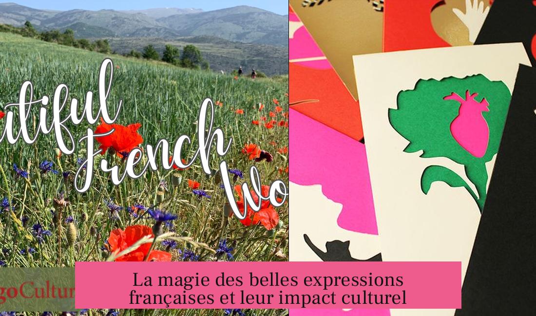 La magie des belles expressions françaises et leur impact culturel