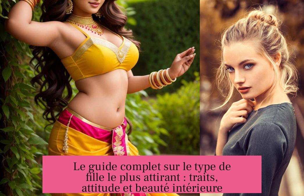 Le guide complet sur le type de fille le plus attirant : traits, attitude et beauté intérieure