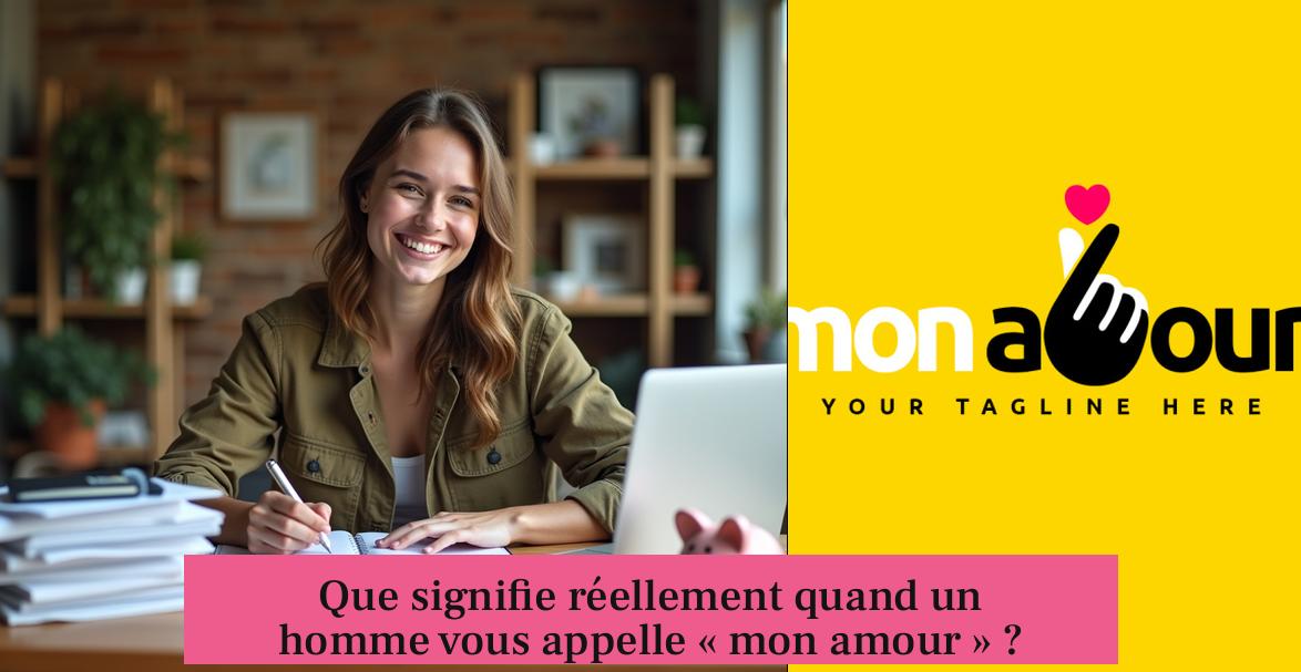 Que signifie réellement quand un homme vous appelle « mon amour » ?