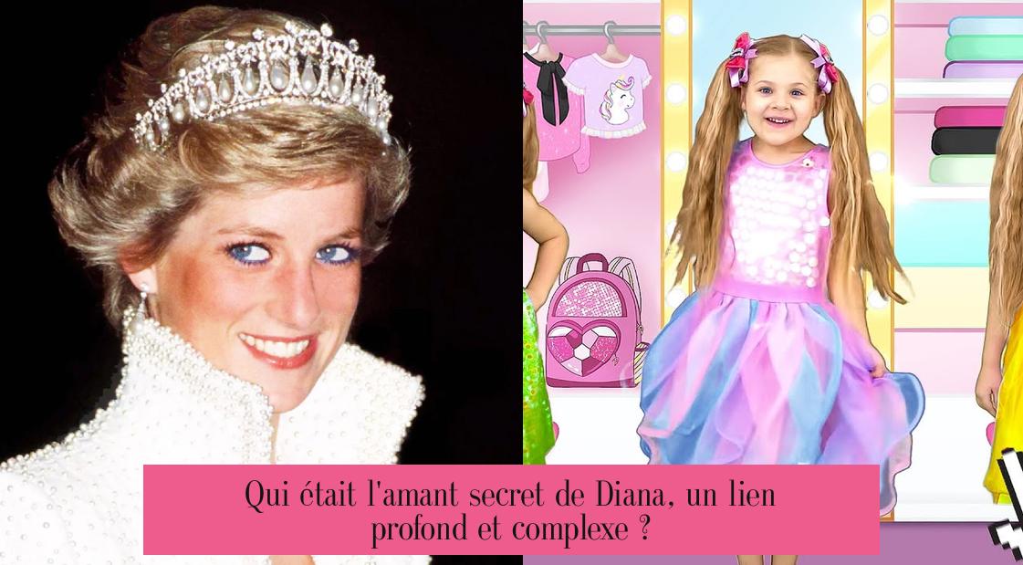 Qui était l'amant secret de Diana, un lien profond et complexe ?