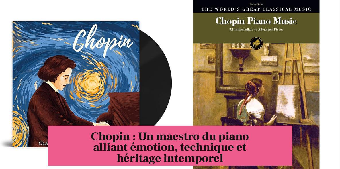 Chopin : Un maestro du piano alliant émotion, technique et héritage intemporel