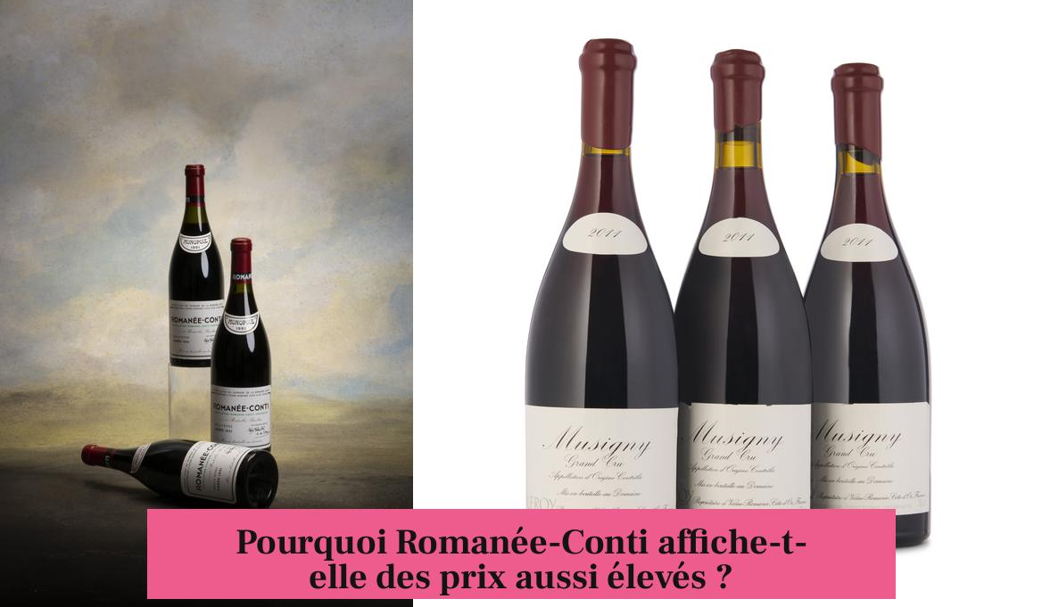 Pourquoi Romanée-Conti affiche-t-elle des prix aussi élevés ?