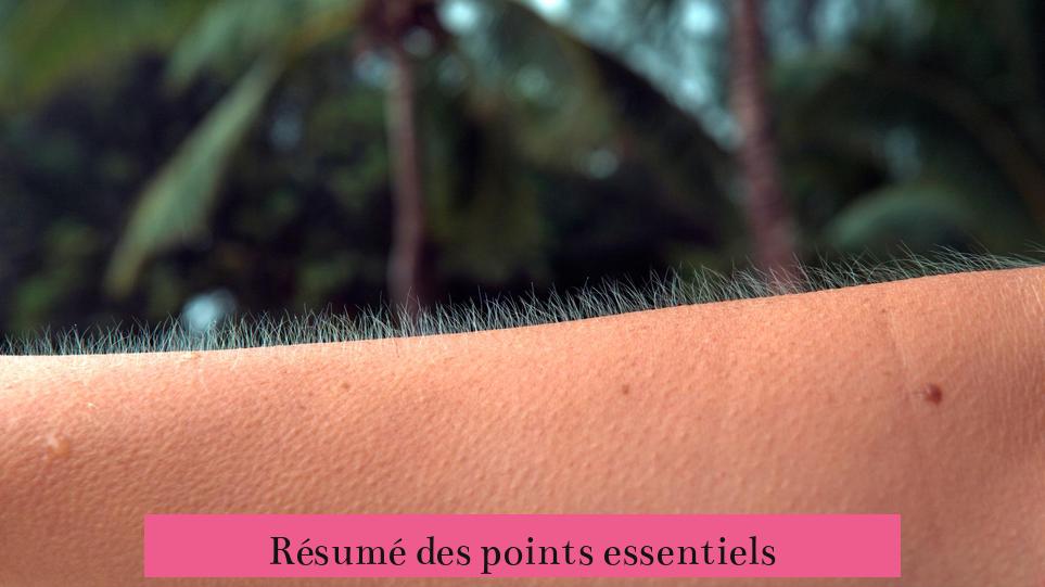 Résumé des points essentiels