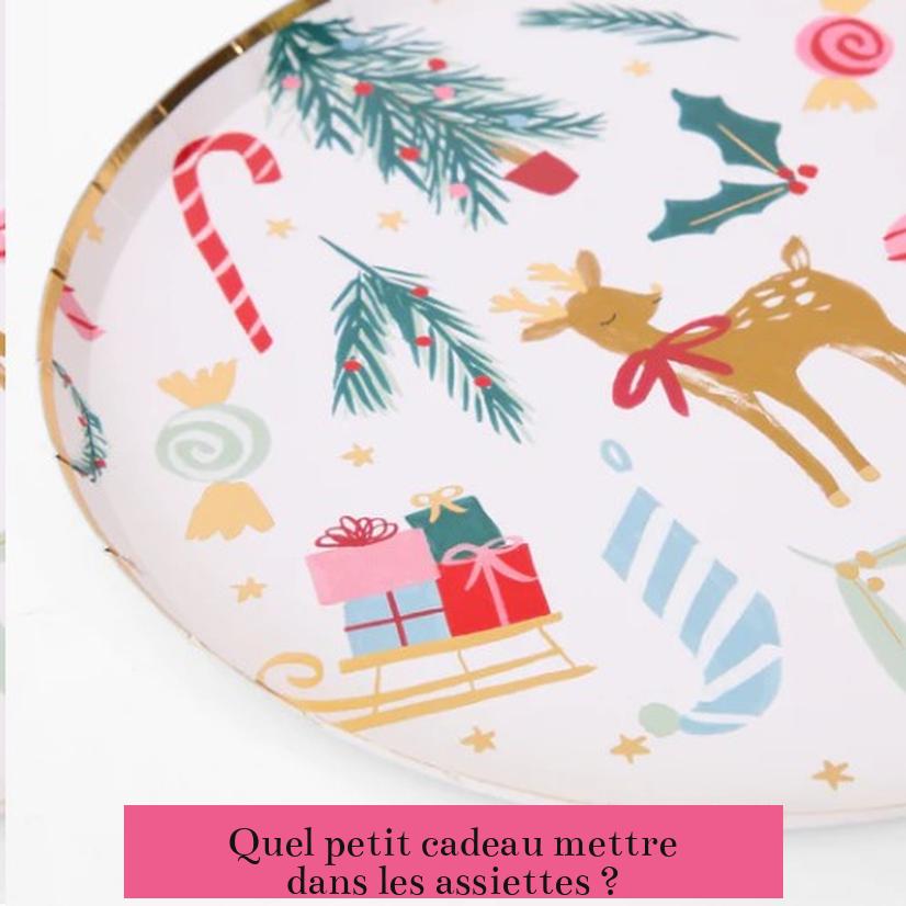 Quel petit cadeau mettre dans les assiettes ?