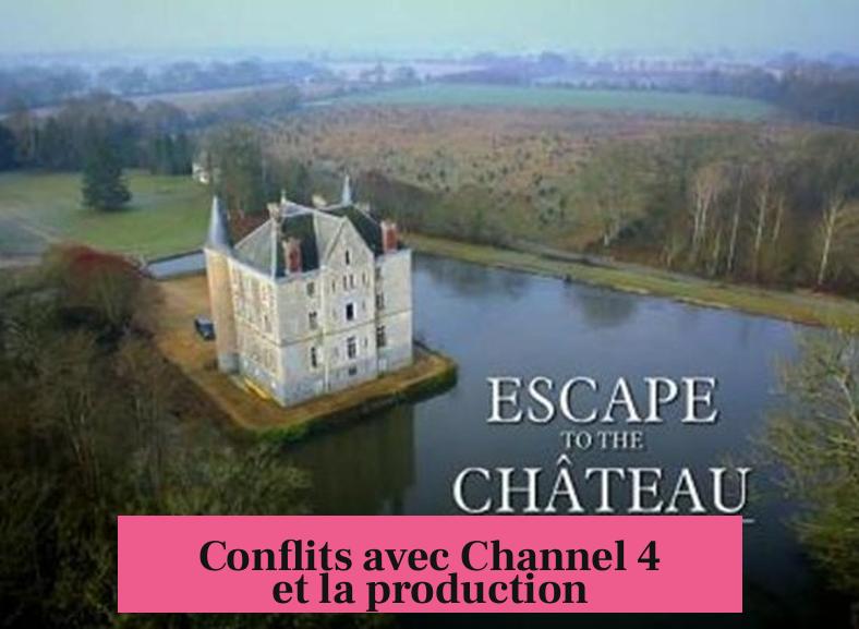 Conflits avec Channel 4 et la production