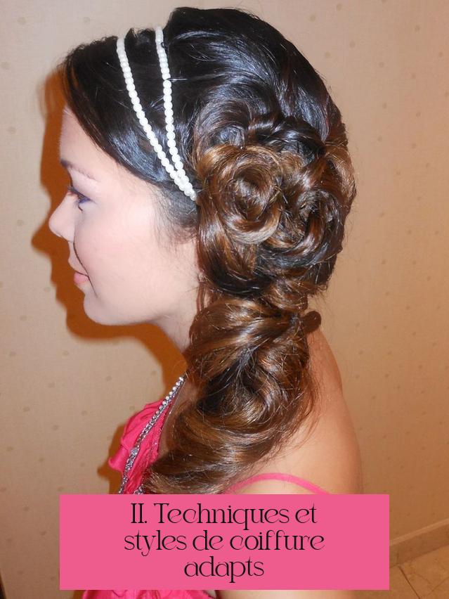 II. Techniques et styles de coiffure adaptés