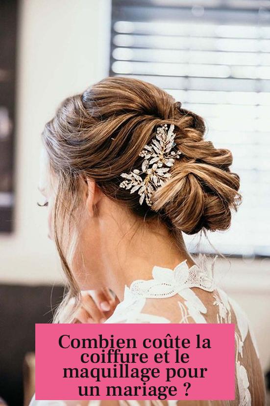 Combien coûte la coiffure et le maquillage pour un mariage ?