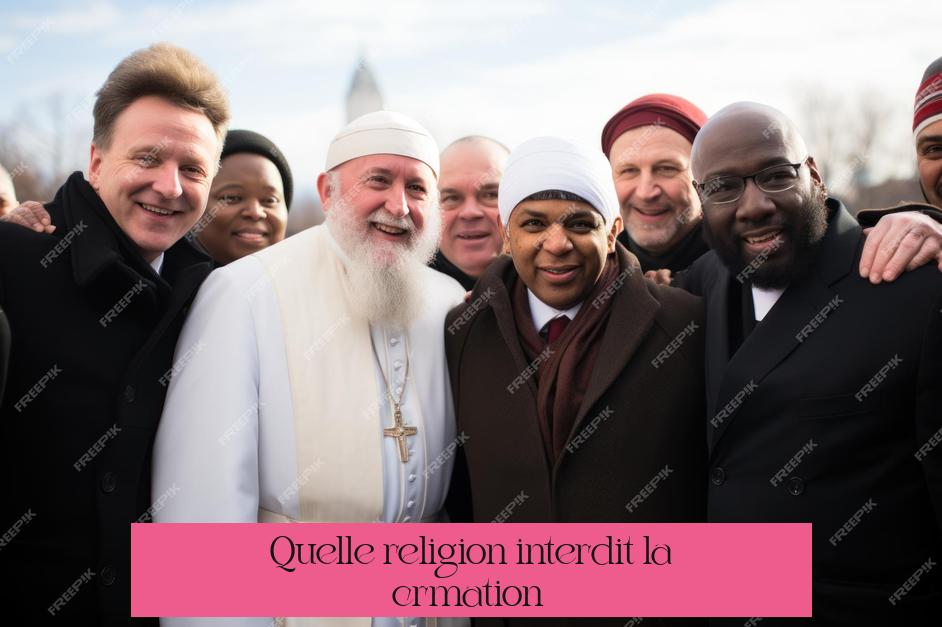Quelle religion interdit la crémation ?