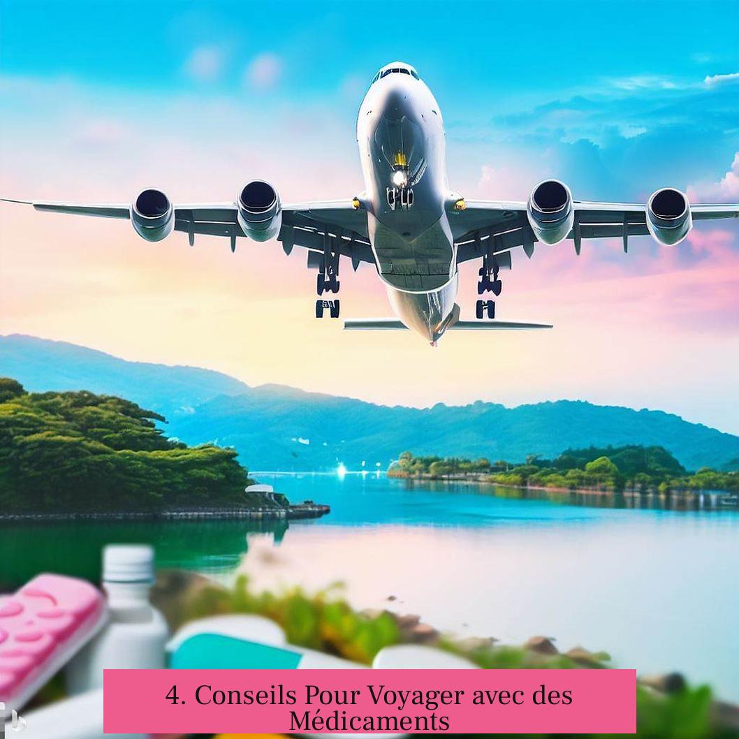 4. Conseils Pour Voyager avec des Médicaments