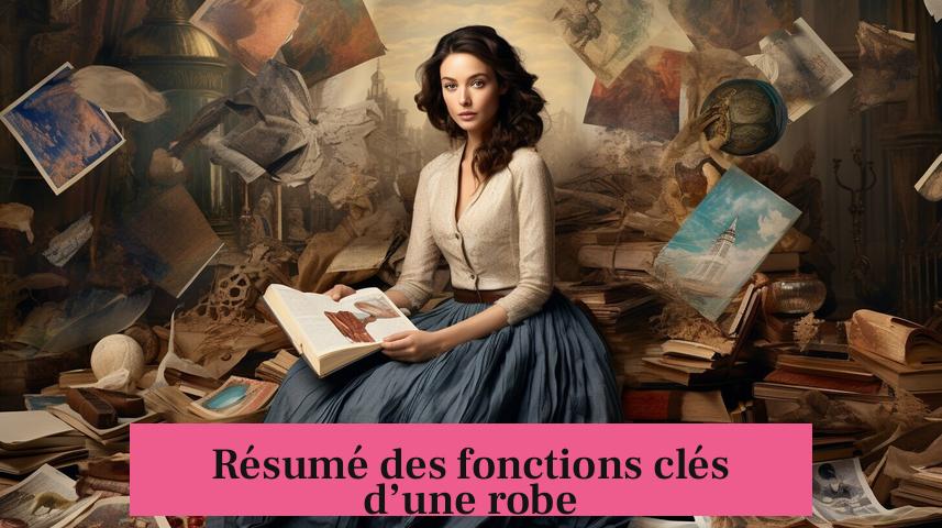 Résumé des fonctions clés d’une robe