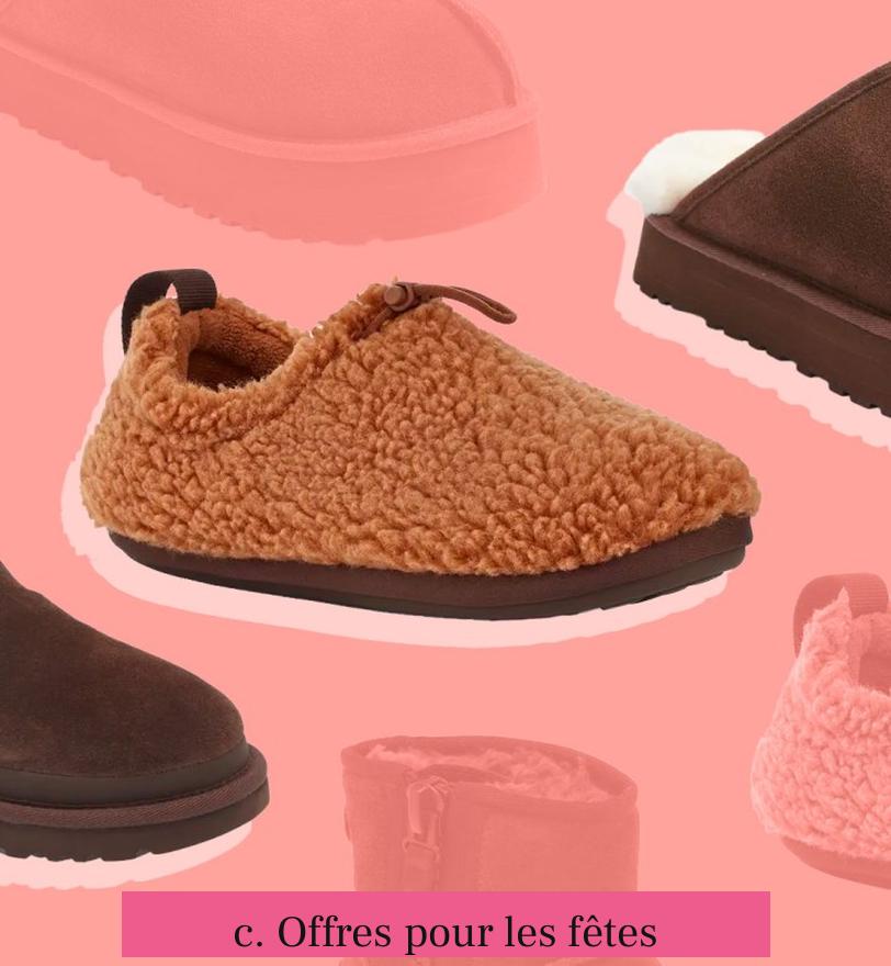 c. Offres pour les fêtes