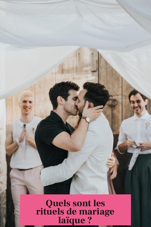 Quels sont les rituels de mariage laïque ?