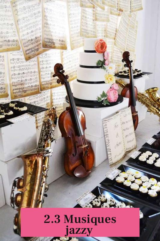 2.3 Musiques jazzy