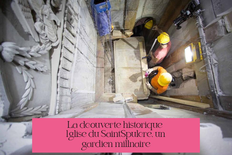 La découverte historique : l'Église du Saint-Sépulcre, un gardien millénaire