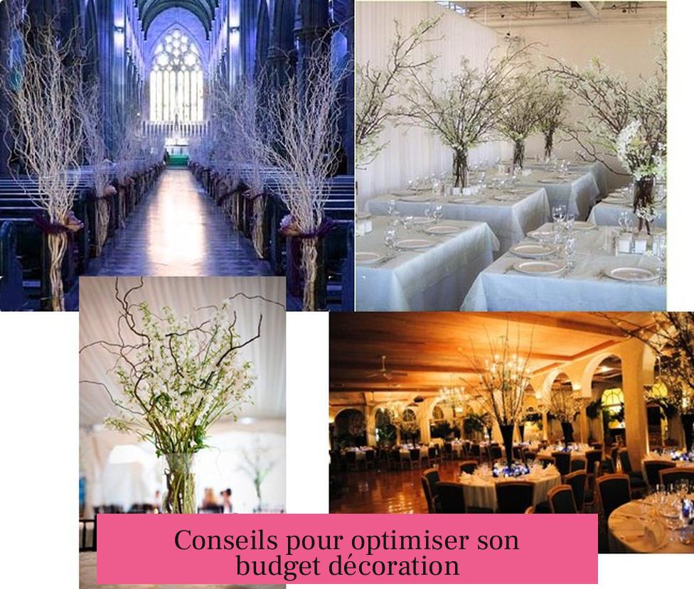 Conseils pour optimiser son budget décoration