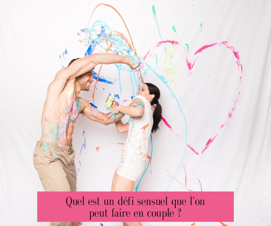 Quel est un défi sensuel que l'on peut faire en couple ?