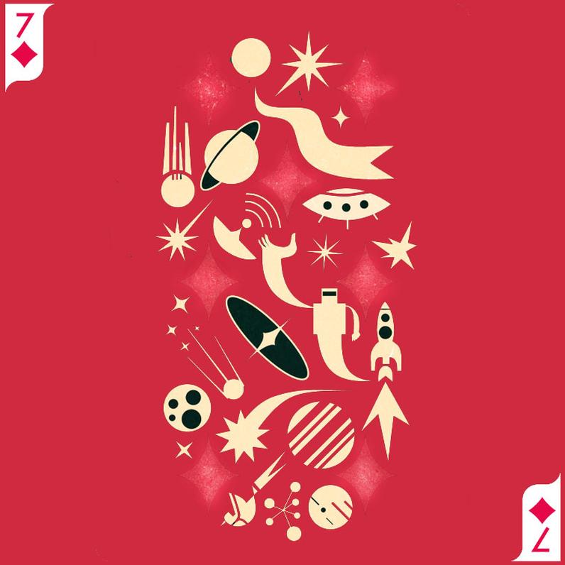 Le 7 de carreau : la star rouge du jeu