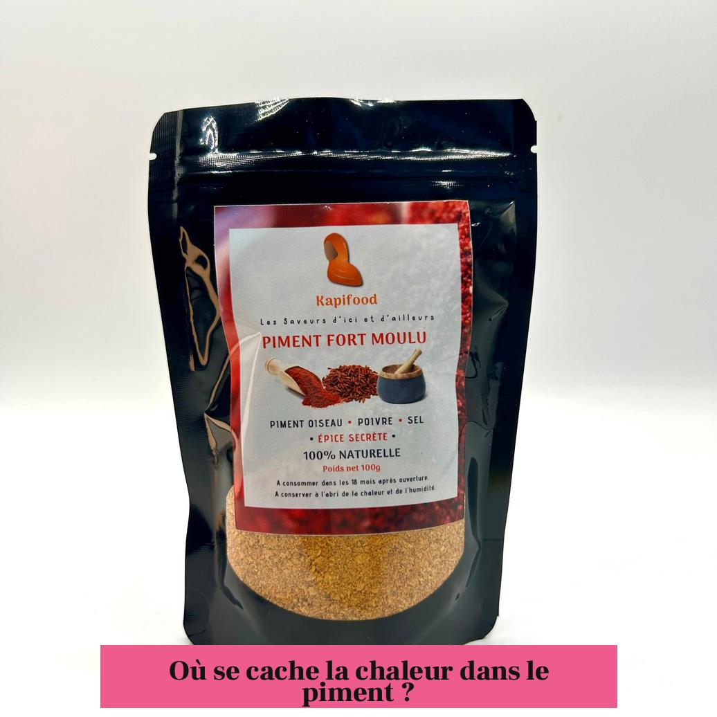 Où se cache la chaleur dans le piment ?