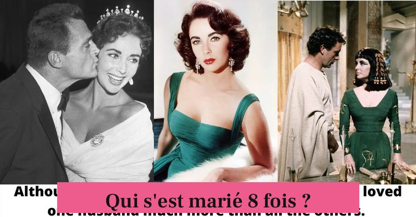 Qui s'est marié 8 fois ?