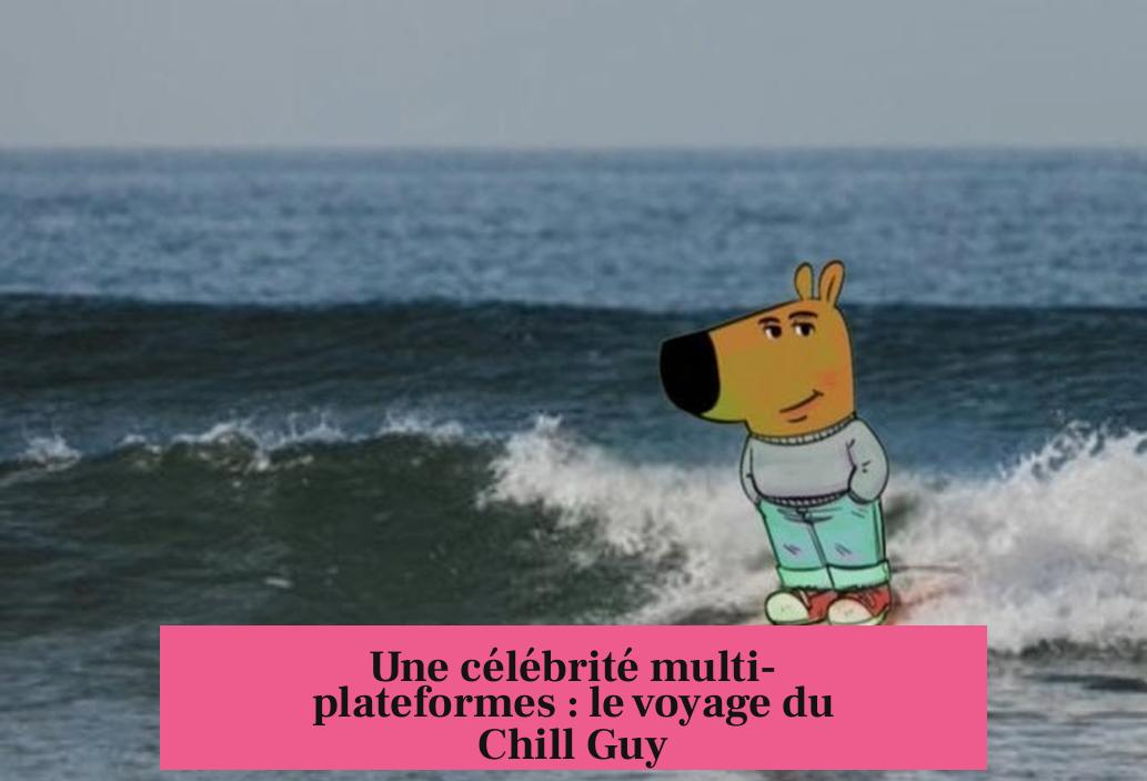 Une célébrité multi-plateformes : le voyage du Chill Guy