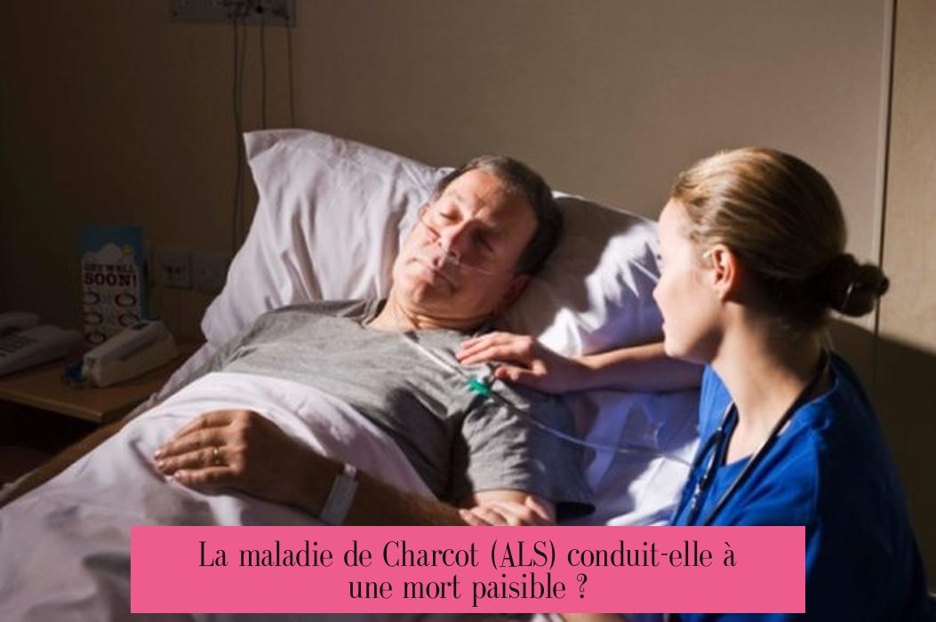 La maladie de Charcot (ALS) conduit-elle à une mort paisible ?