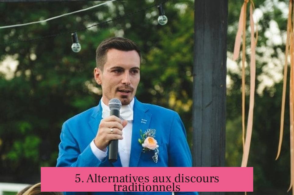 5. Alternatives aux discours traditionnels
