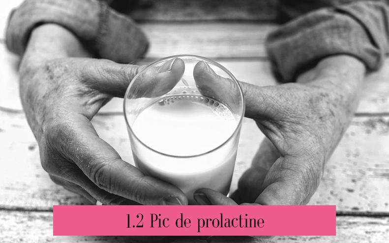 1.2 Pic de prolactine