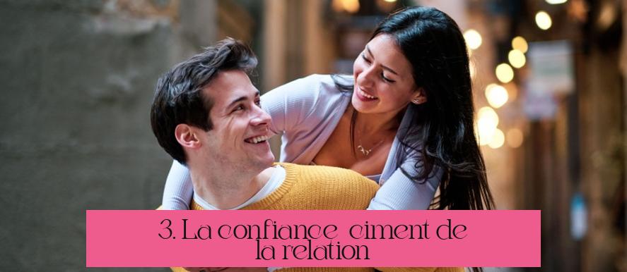 3. La confiance : ciment de la relation