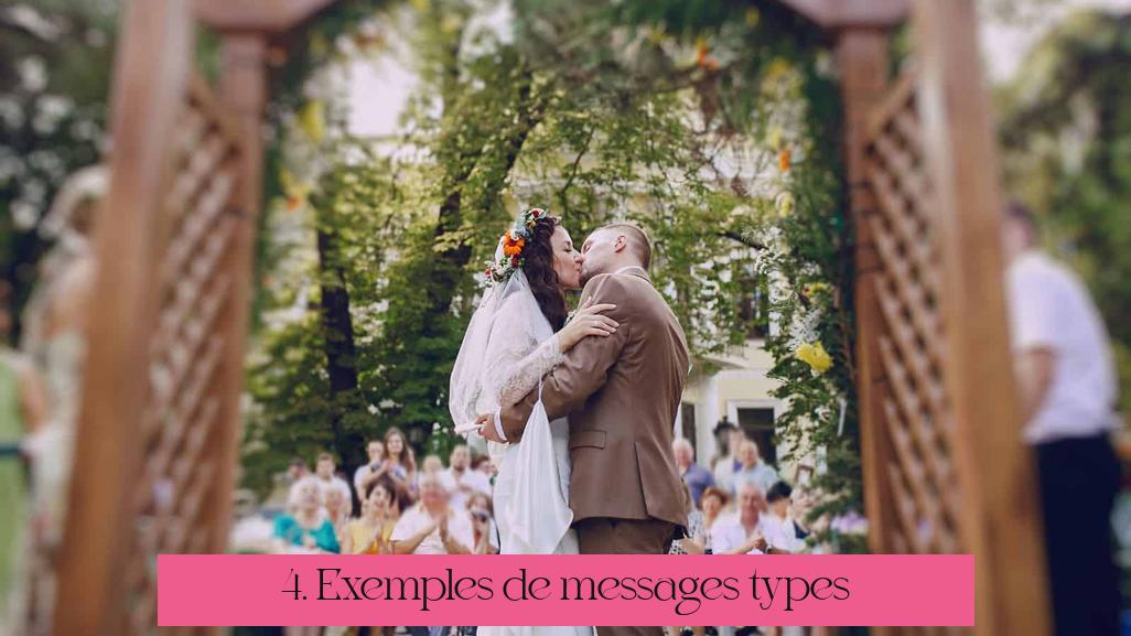 4. Exemples de messages types