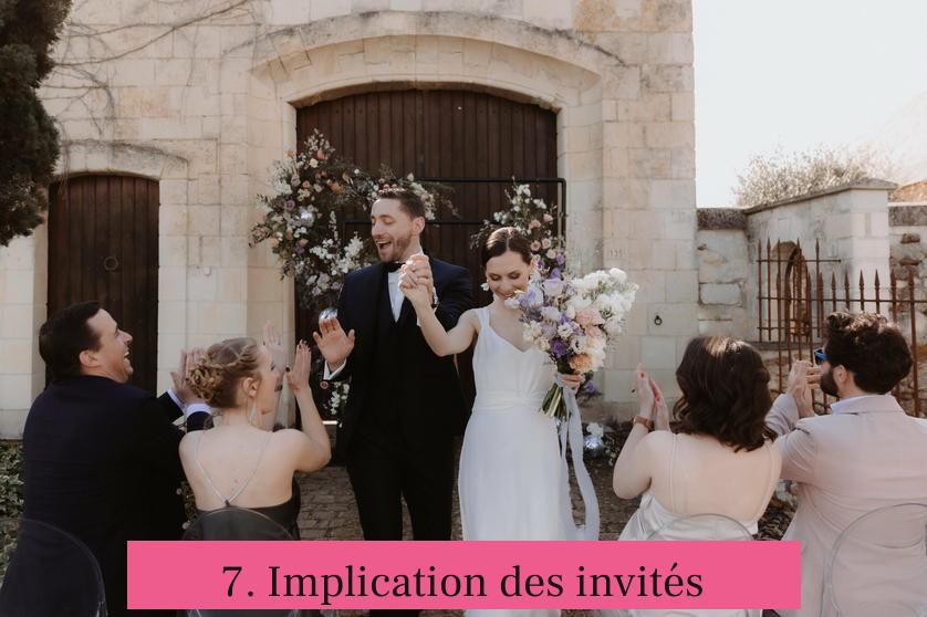 7. Implication des invités