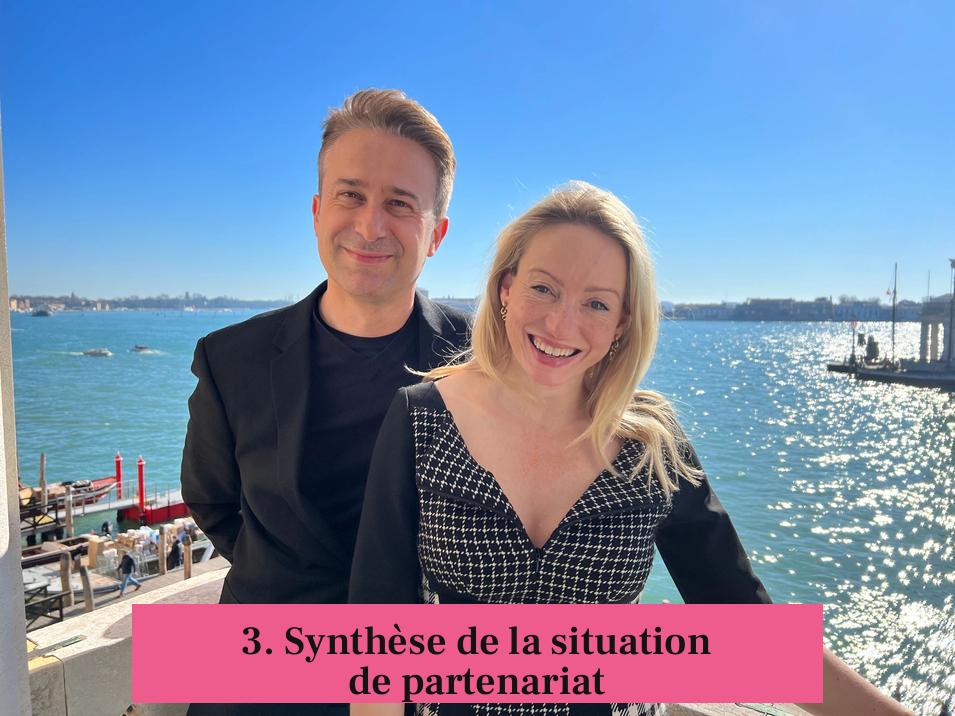 3. Synthèse de la situation de partenariat