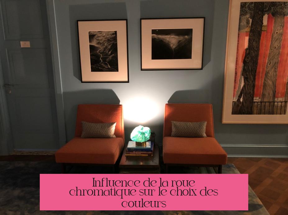 Influence de la roue chromatique sur le choix des couleurs