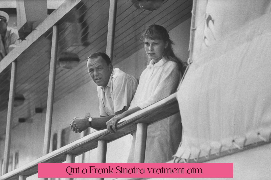 Qui a Frank Sinatra vraiment aimé ?
