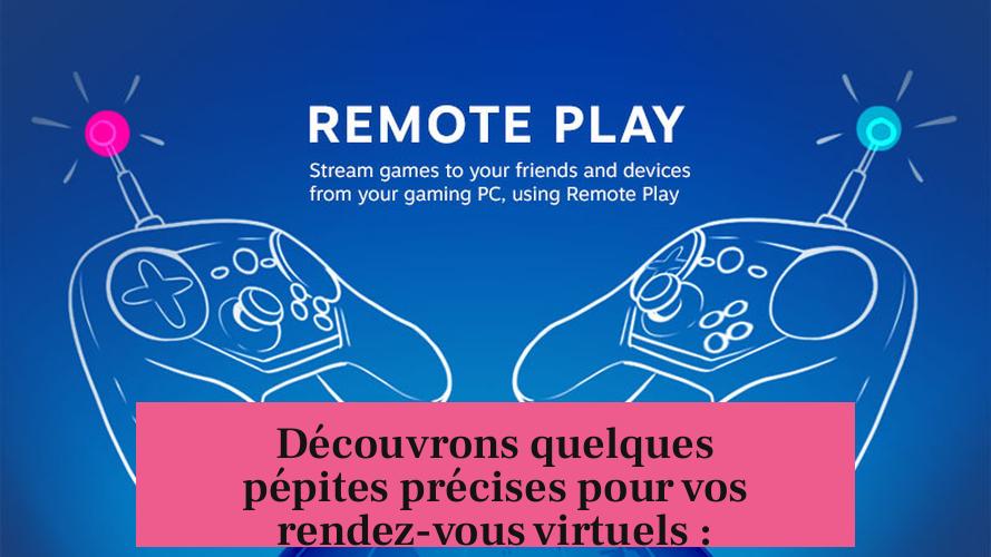 Découvrons quelques pépites précises pour vos rendez-vous virtuels :