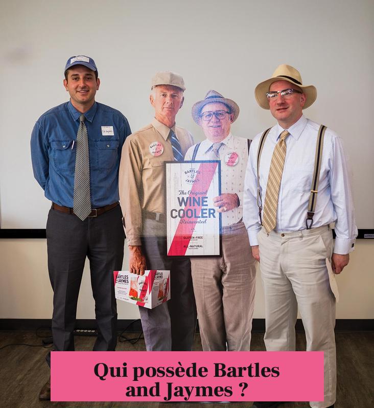 Qui possède Bartles and Jaymes ?