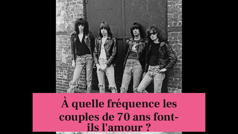 À quelle fréquence les couples de 70 ans font-ils l'amour ?