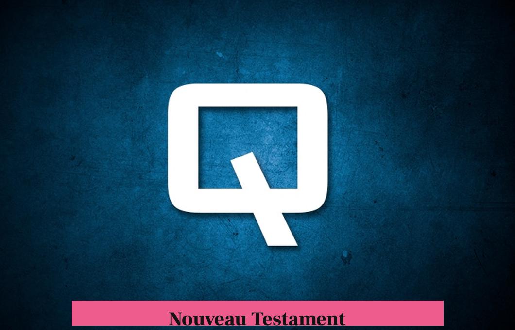 Nouveau Testament