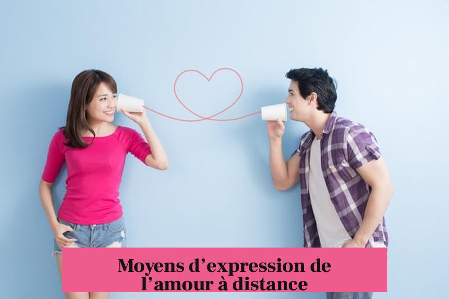 Moyens d’expression de l’amour à distance