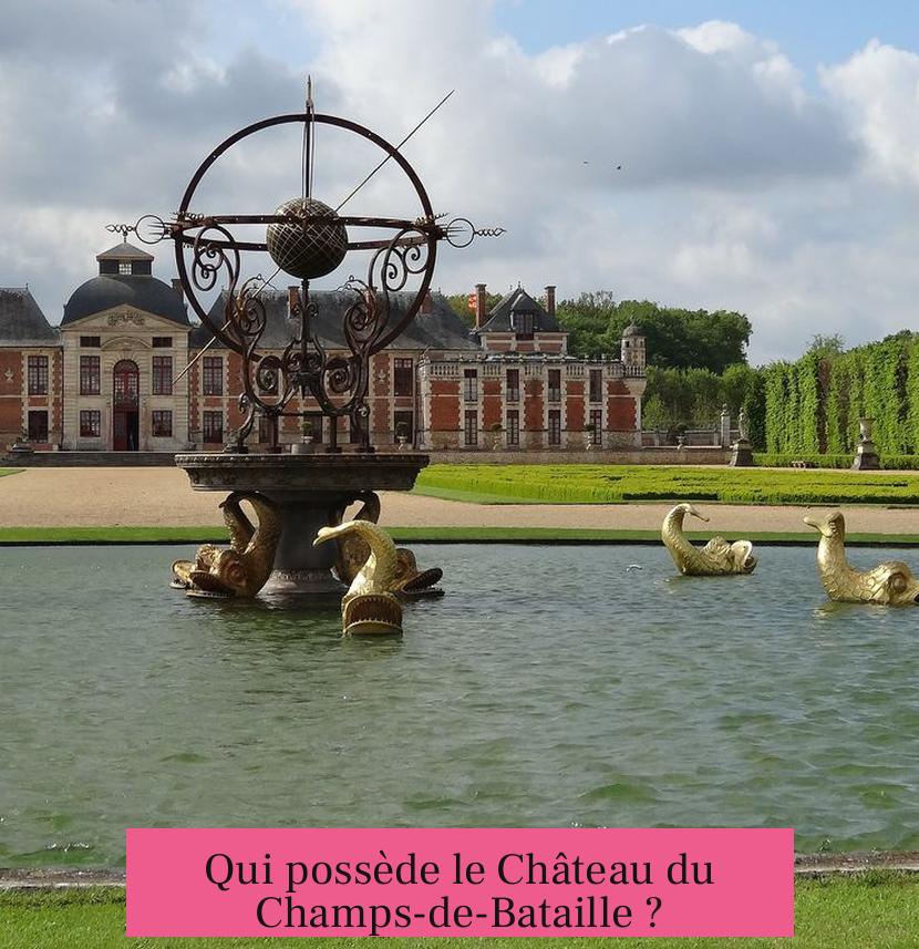 Qui possède le Château du Champs-de-Bataille ?