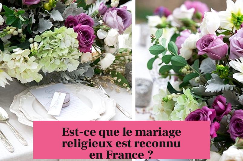 Est-ce que le mariage religieux est reconnu en France ?