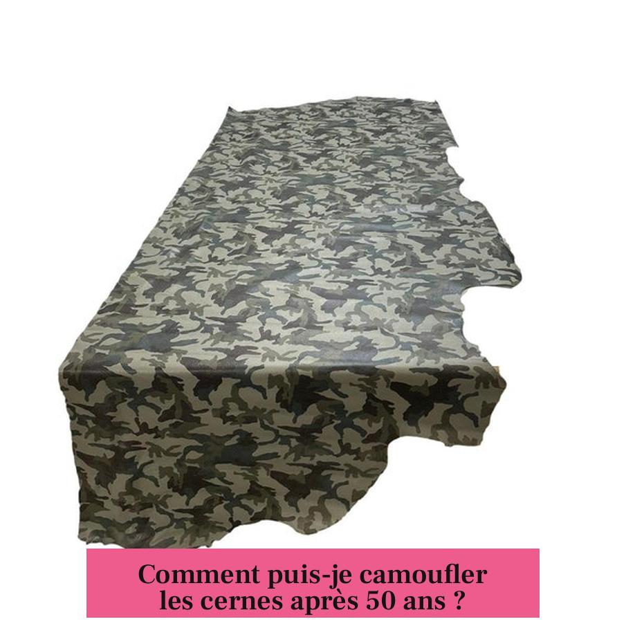 Comment puis-je camoufler les cernes après 50 ans ?