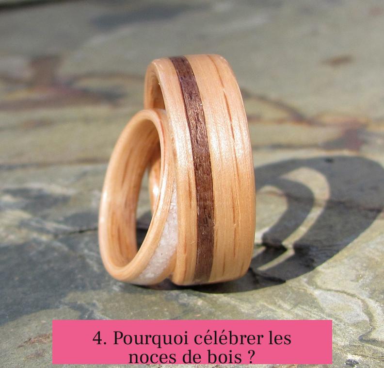 4. Pourquoi célébrer les noces de bois ?