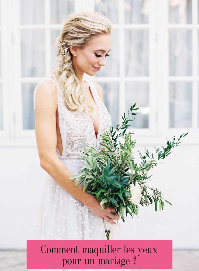 Comment maquiller les yeux pour un mariage ?